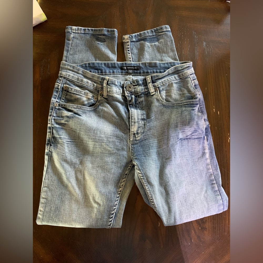 INC INTERNATIONAL CONCEPTS WOMENS LOW RISE BLUE DENIM JEANS 32 X 32 - Picture 8 of 12